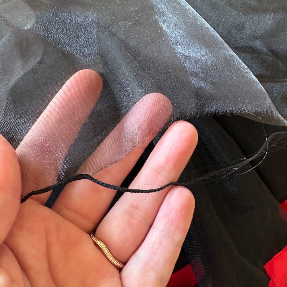 Weissman Girls Red Sequin Dance Costume Tutu MC Asian Style Recital - Picture 11 of 13